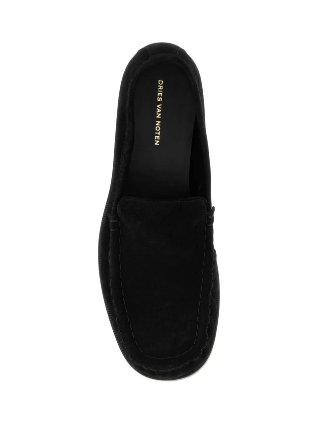 Dries Van Noten Round Toe Slip-On Loafers, photo 3 of 3 from SENSER