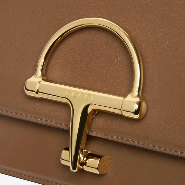 Gucci Siena Shoulder Bag — Brown Leather in Brown Leather from HEWI