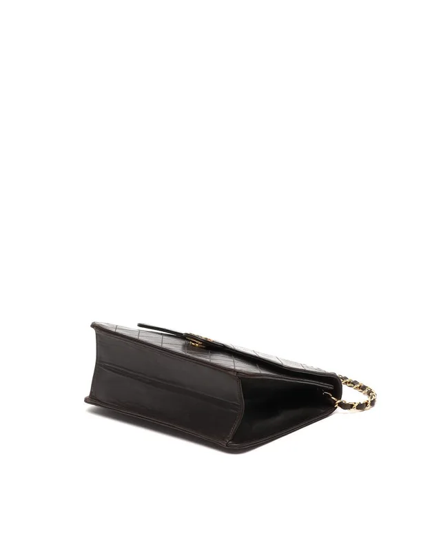 Chanel Classic Square Single Flap Bag in Leather from A Retro Tale, photo 5 of 9