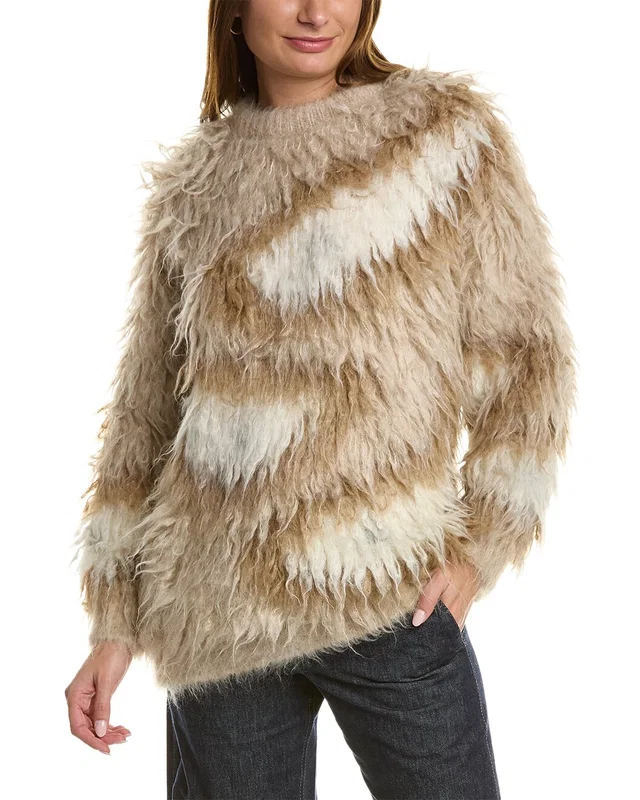 Brunello Cucinelli Mohair & Alpaca-Blend Sweater, image 1 of 1 from Gilt