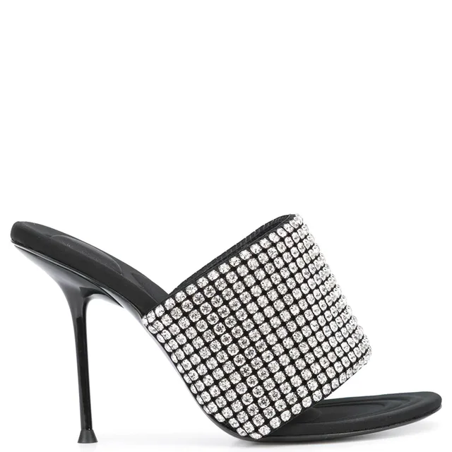 Alexander Wang Sienna Crystal Slide Sandals 105, Black from Cultstatus, photo 1 of 1