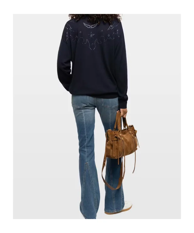 Zadig & Voltaire Swyny Cashmere Sweater, photo 4 of 5 from SENSER