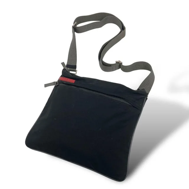 Prada Vintage Sport Shoulder Bag in black from Grailed