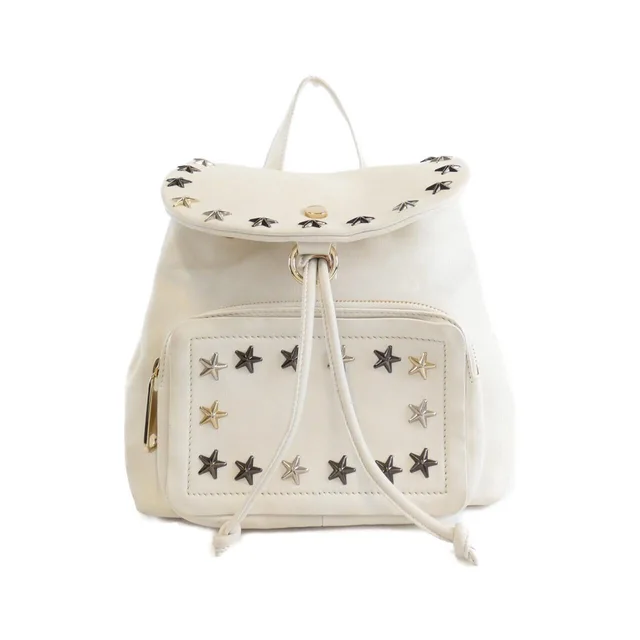 Jimmy Choo Rucksack backpack in WHITE / SILVER metal fittings leather from KOMEHYO, photo 6 of 9