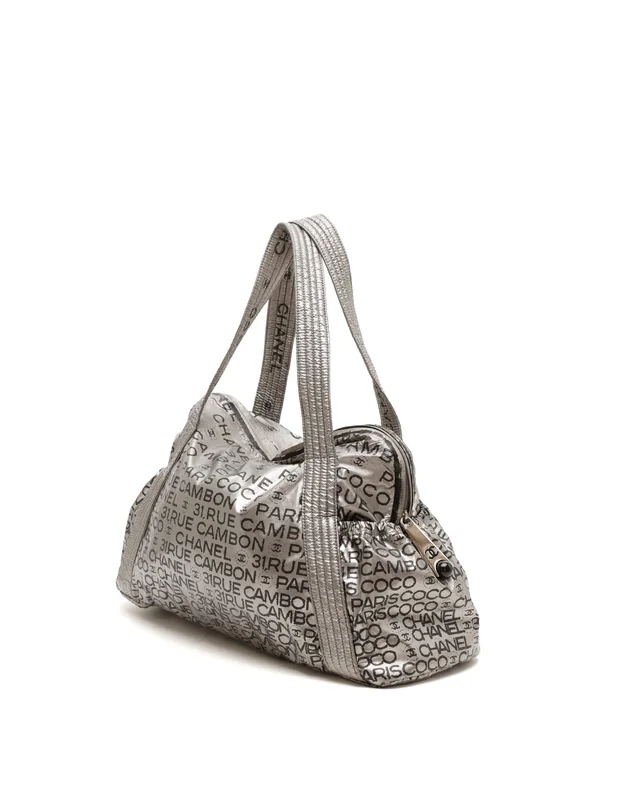 Chanel Unlimited Ligne Bowling Bag in Canvas from A Retro Tale, photo 3 of 11