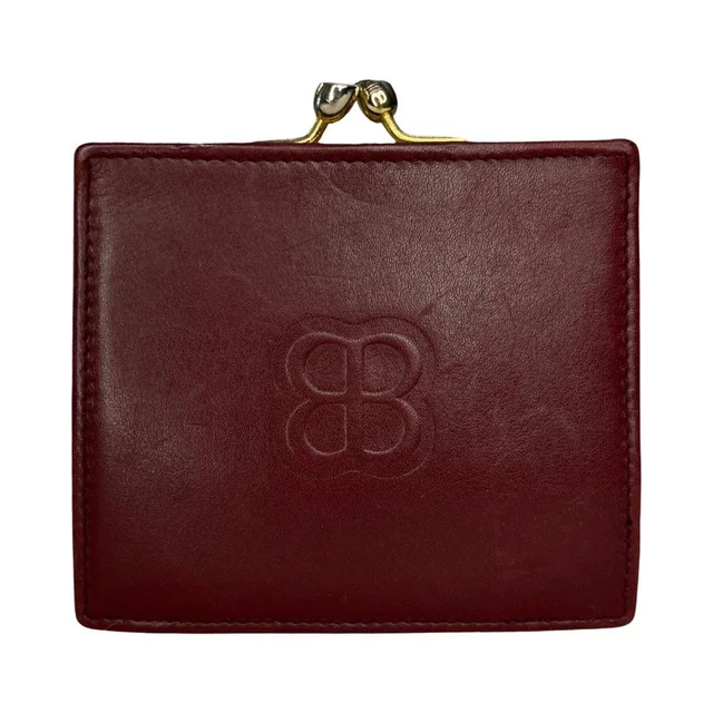 Balenciaga Women's Wallet - Red in red from Depop, photo 1 of 1
