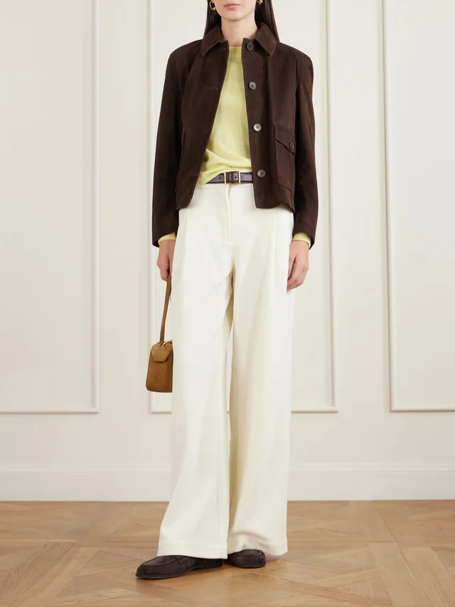 ALLUDE Cashmere sweater in Yellow, photo 2 of 2 from NET-A-PORTER (Canada)