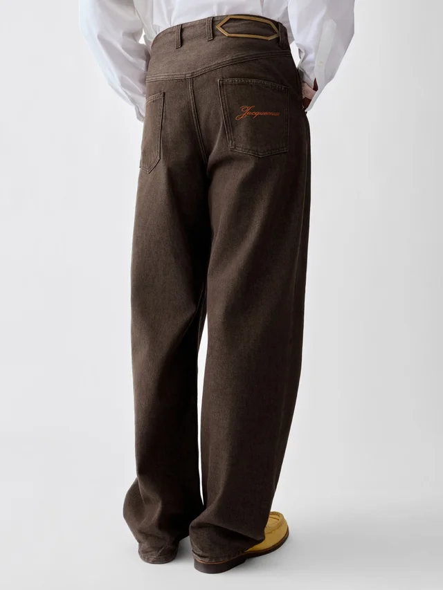 Jacquemus Curved-leg jeans, photo 3 of 5 from SENSER