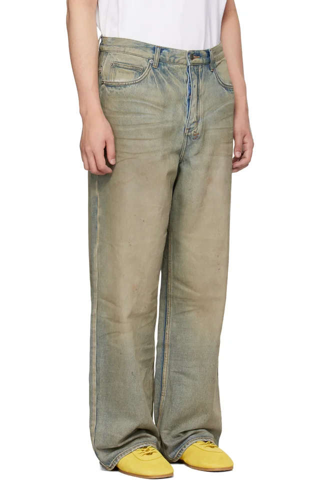 Ksubi Blue MAXX Mechanik Jeans, photo 2 of 4 from SSENSE