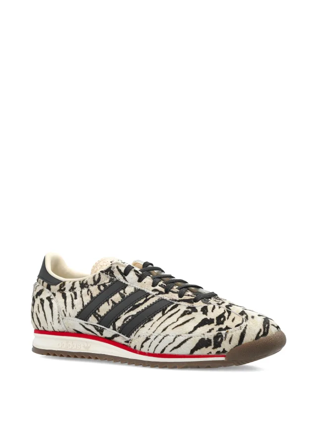 adidas SL 72 OG animal-print leather sneakers, photo 2 of 2 from FARFETCH
