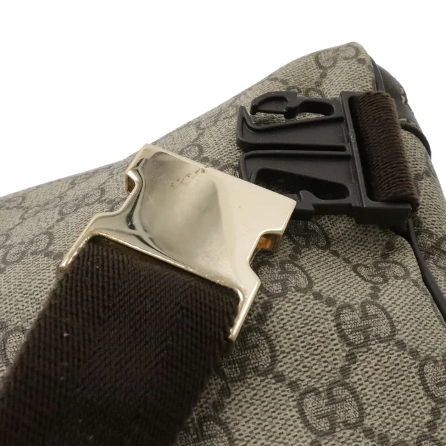 Gucci GG Supreme Body Bag in Beige Canvas from LuxUness, photo 7 of 9