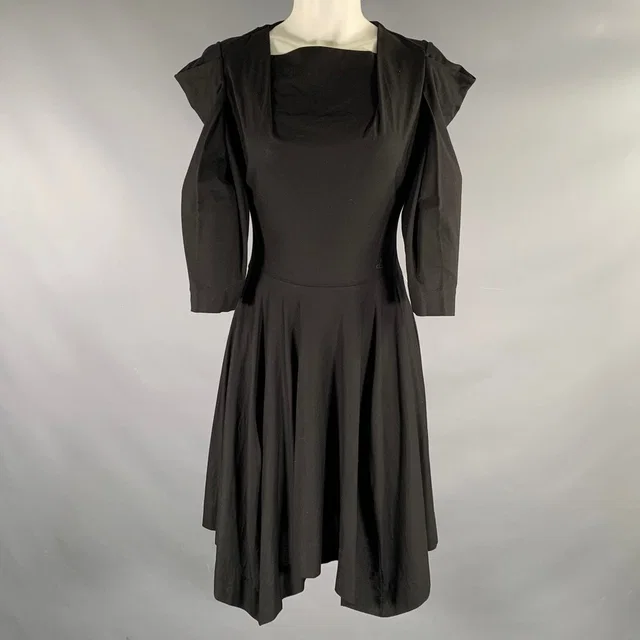 Vivienne Westwood Red Label Size 2 Black Long Sleeve Dress in black from Poshmark