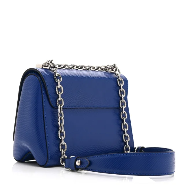 Louis Vuitton Epi Twist Shoulder Bag PM Blueberry in Leather from FASHIONPHILE, photo 3 of 10