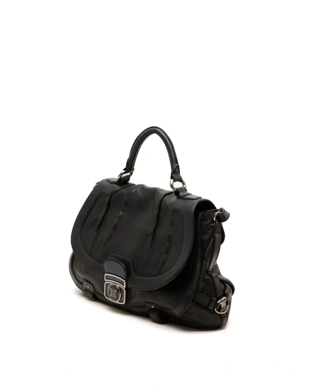 Celine Vintage Top Handle Bag in Leather from A Retro Tale, photo 2 of 2