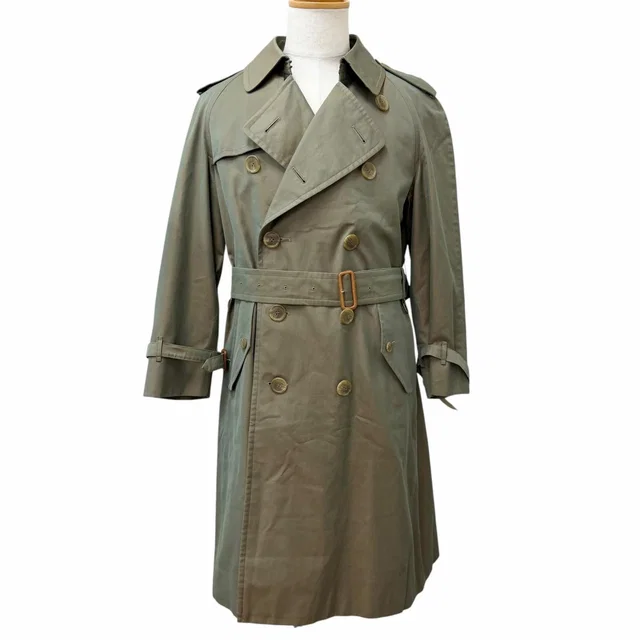 Burberry Burberrys Cotton Trench Coat from LuxUness
