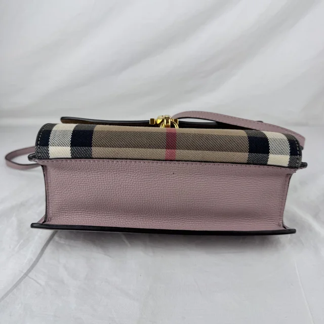 Burberry Small Macken Crossbody Bag in Canvas, derby leather, Metal from Reowned, photo 7 of 10