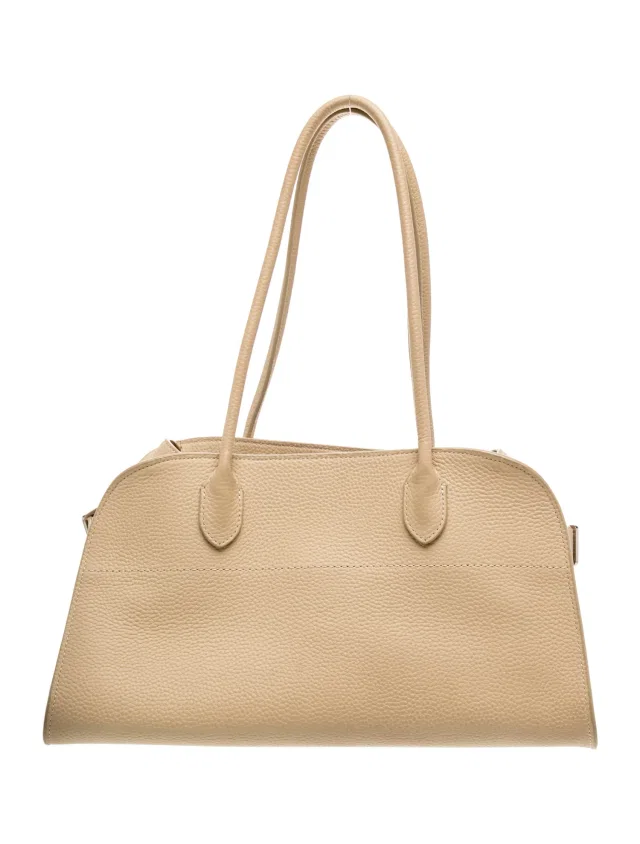 The Row Leather EW Margaux 12 in Leather from The RealReal