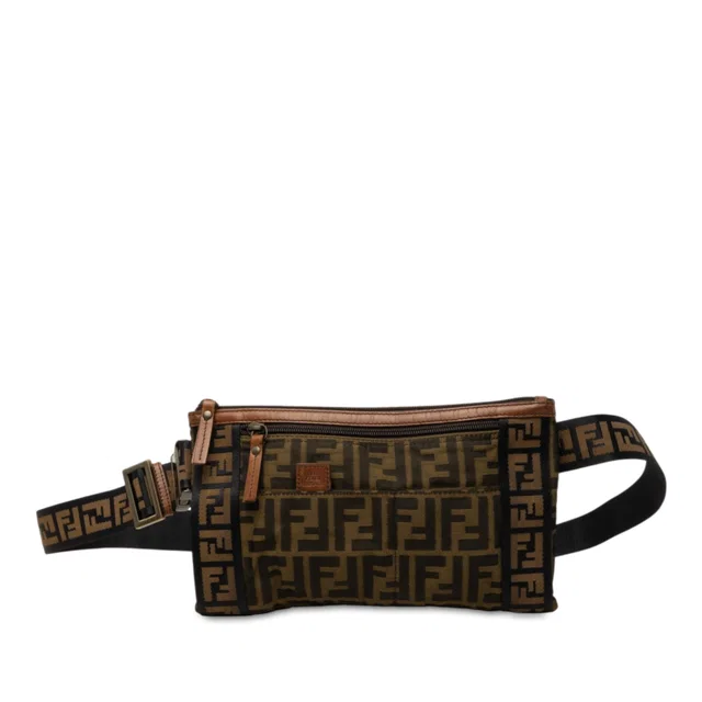 Brown Fendi Zucca Canvas Belt bag in Brown Canvas from Designer Revival, photo 1 of 1