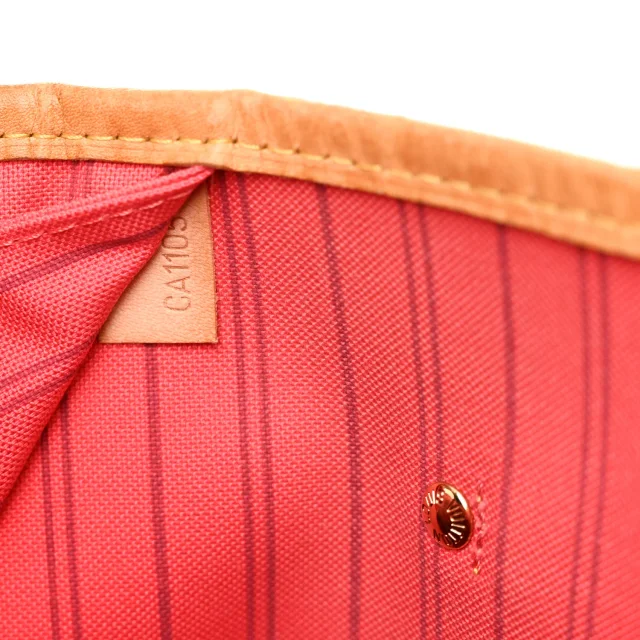 Louis Vuitton Monogram V Neverfull MM Grenade in Canvas from FASHIONPHILE, photo 7 of 10