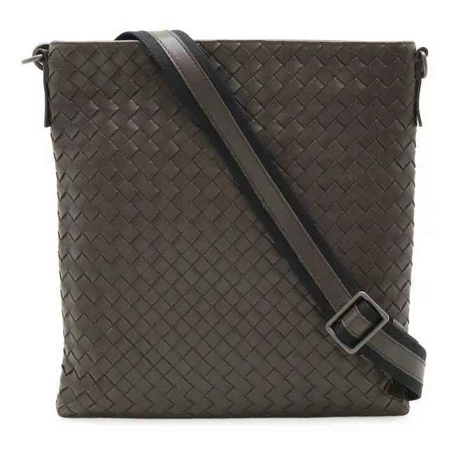 Bottega Veneta Intrecciato Leather Shoulder Bag in Woven leather from LuxUness