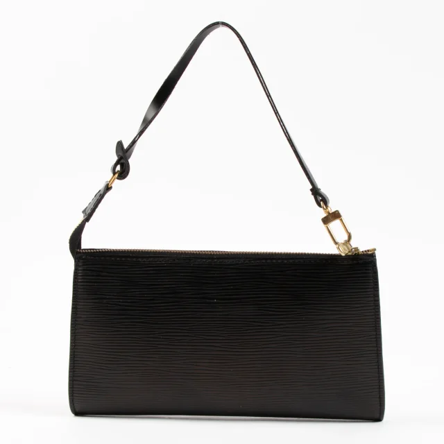 Louis Vuitton Epi Leather Pochette Accessoires in Black Leather from Labellov, photo 3 of 7