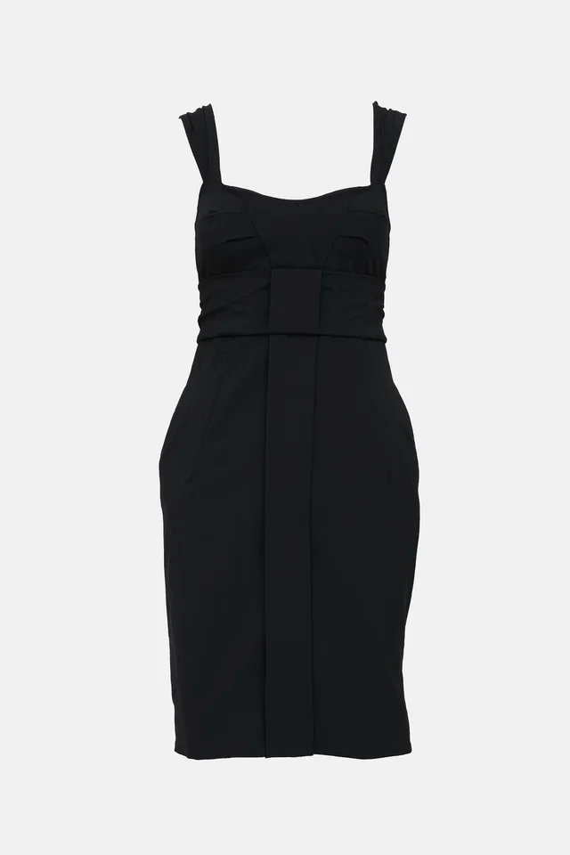 Gucci 2007 Darted Dress in Silk from VSP Consignment