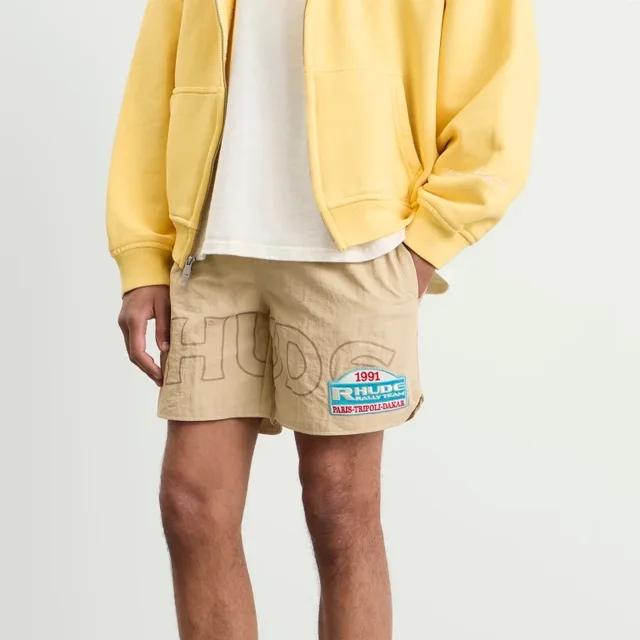 Rhude Tripoli Rally Team Logo Shorts, photo 2 of 5 from SENSER