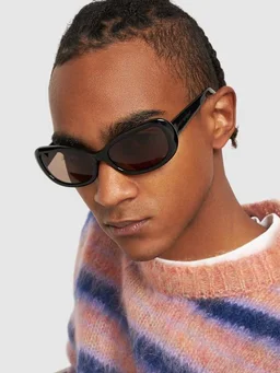 DMY Studios Butterfly Sunglasses in 0% Acetate, photo 3 of 5 from LUISAVIAROMA