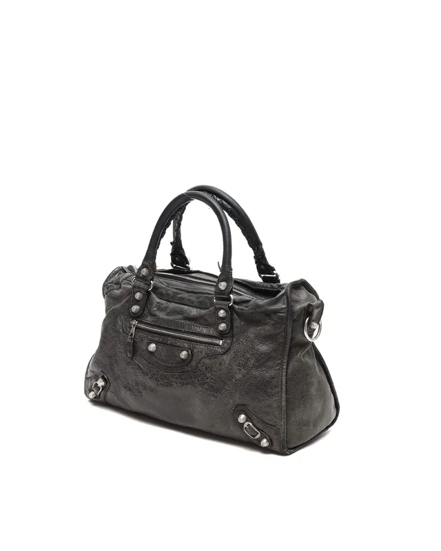 Balenciaga Motocross Giant City Bag in Leather from A Retro Tale, photo 2 of 12