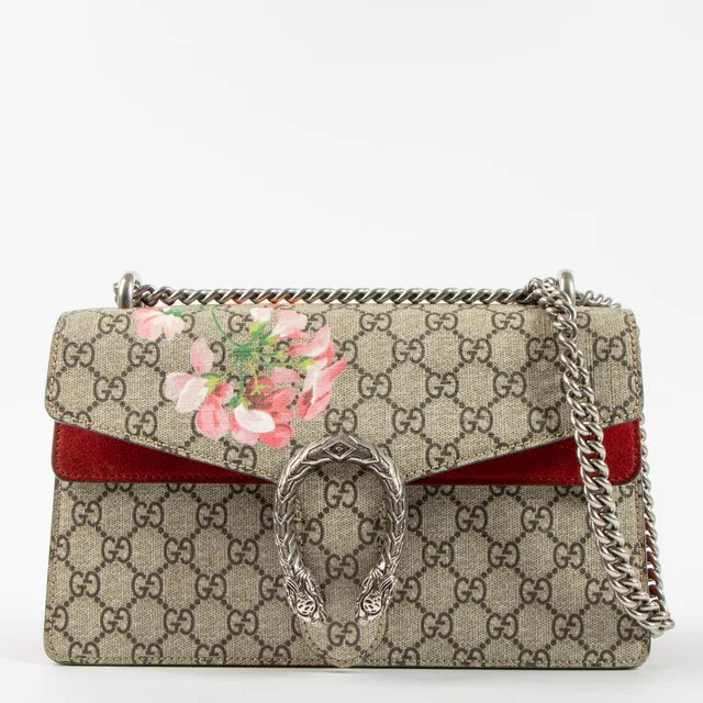 Gucci GG Supreme Bloom Medium Dionysus Bag in Canvas from Labellov