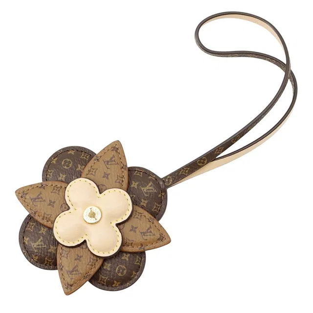 Louis Vuitton Bag Charm My Monogram Layers Reverse in Coated canvas from The Reluxe