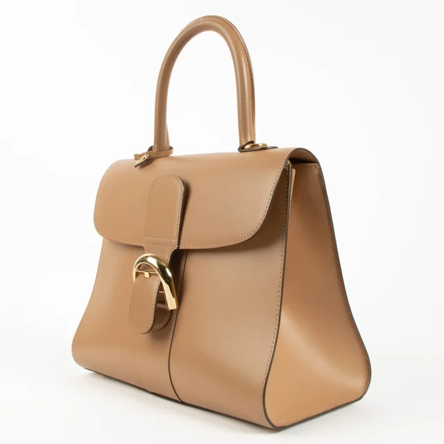 Delvaux Vison Box Calf Brillant MM Bag in Box leather from Labellov, photo 3 of 6