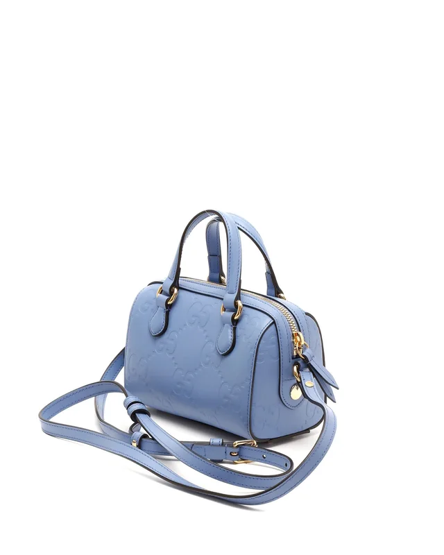 Gucci GG Super Mini Boston Bag in Canvas from A Retro Tale, photo 2 of 8