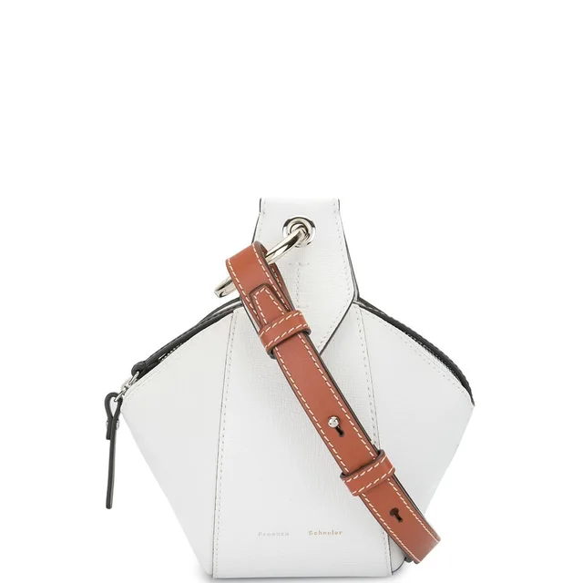 Proenza Schouler Zippered Pochette, Optic White from Cultstatus, photo 1 of 1