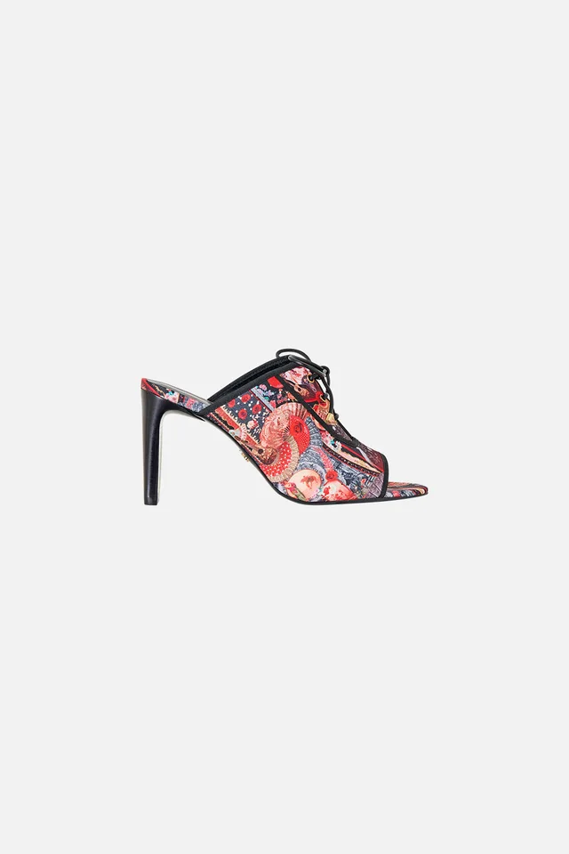Camilla eBoutique SOFIA LACE UP FRONT HEEL MULE DAUGHTERS OF DUENDE from CAMILLA, photo 1 of 1