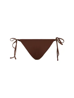 Éterne Side-tie bikini bottoms in 80% Nylon, 20% Spandex, photo 5 of 5 from LUISAVIAROMA
