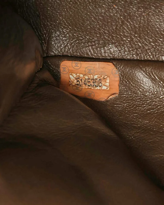 Chanel CC Quilted Suede Shoulder Bag in Suede from A Retro Tale, photo 12 of 15