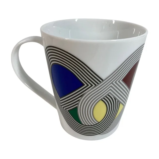 Hermès Mug Ceramic White in White Ceramic from The Reluxe