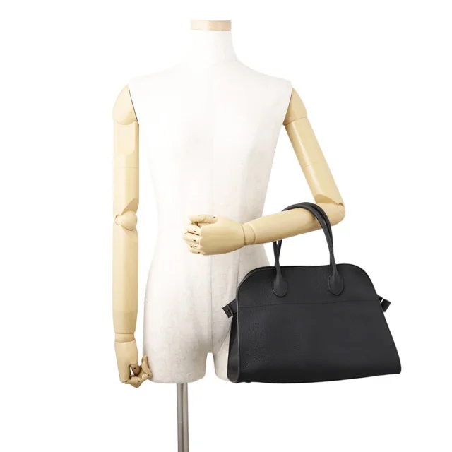 The Row Soft Margaux BlackW1586 Calf LeatherLeather Size 12 from GALLERY RARE, photo 4 of 4