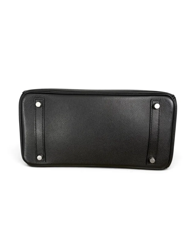 Hermès Black Epsom Birkin 30 PHW in Black Epsom leather from Season 2 Consign, photo 7 of 12