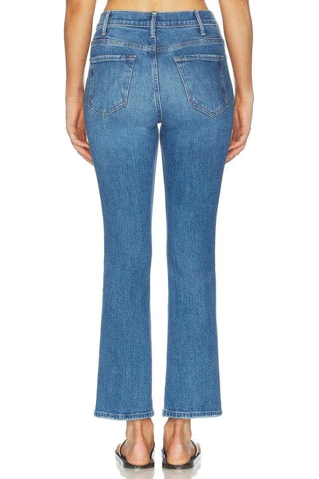 MOTHER The Hustler Flood Jeans in All Your Eggs In One Basket, photo 4 of 6 from REVOLVE (Canada)