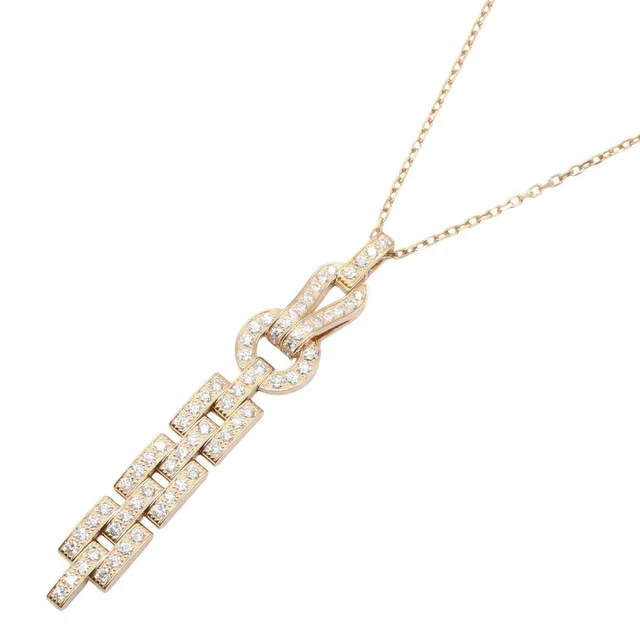 Cartier Agrafe Au750 Diamond Necklace from LuxUness