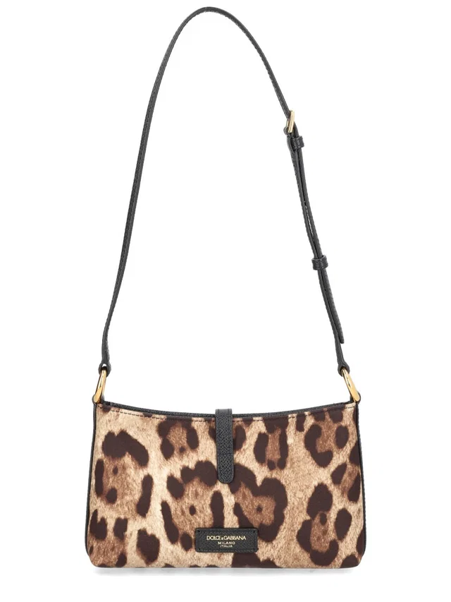 Dolce & Gabbana Shoulder Bag — Multicolor Polyamide in Multicolor Leather from HEWI