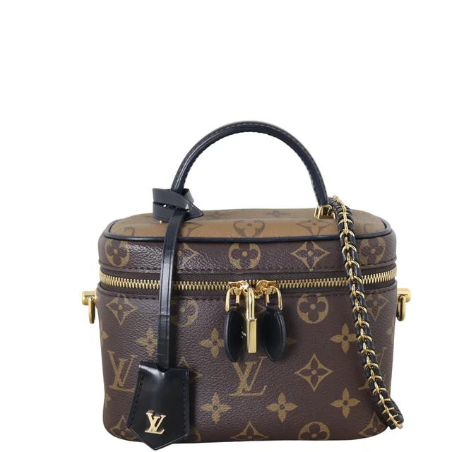 Louis Vuitton Vanity PM Monogram Reverse in Calfskin from Luxe.It.Fwd