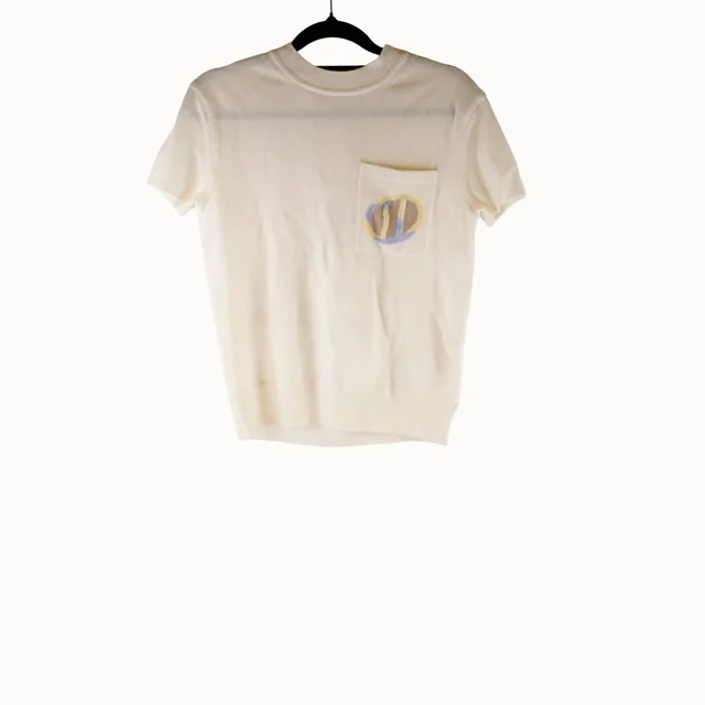 Hermès Cashmere/ Silk Knit Top Size 34 in Silk from The Purse Affair
