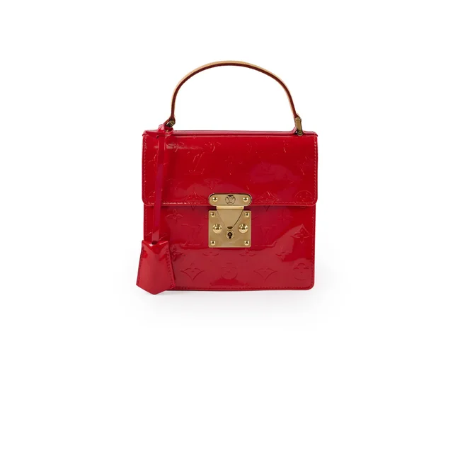 Louis Vuitton Spring Street Vernis Bag Monogram Red in Red from The Purse Affair