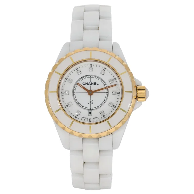 Chanel J12 34mm Ceramic Watch in Ceramic from H&T