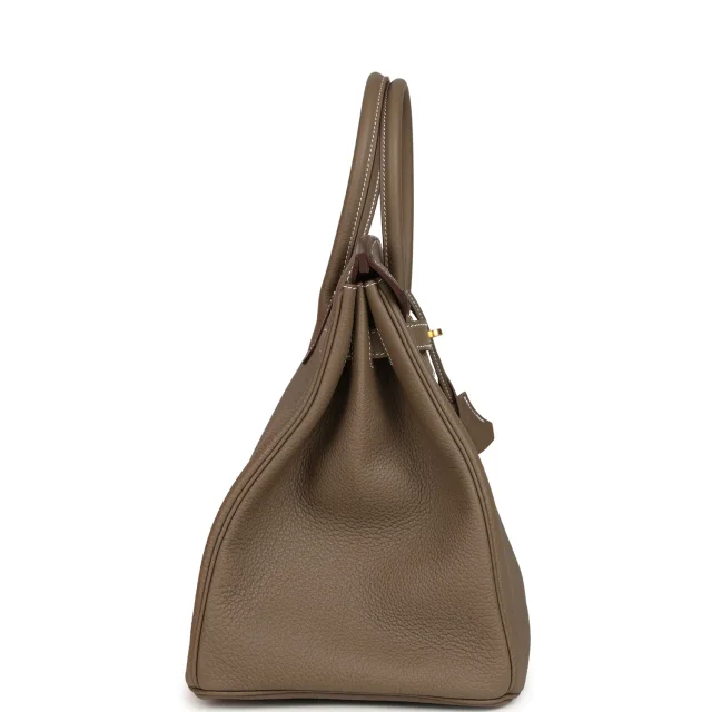 Hermès Birkin 35 Etoupe Togo Gold Hardware in Taupe Togo leather from Madison Avenue Couture, photo 3 of 9