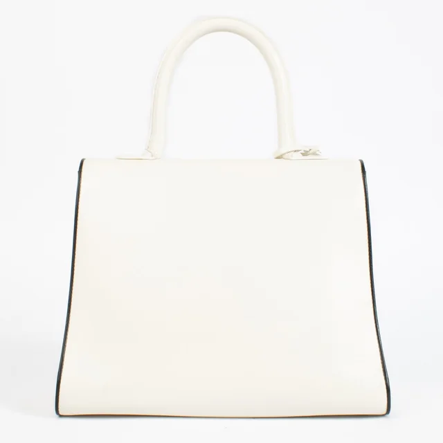 Delvaux Ivory/Black Brillant MM Illusion in Black Calfskin from Labellov, photo 2 of 2