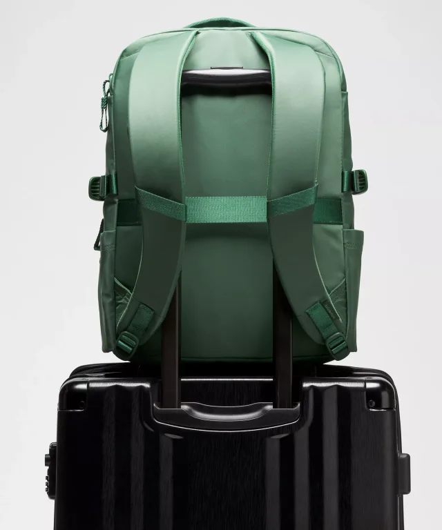 lululemon New Crew Backpack 22L *Updated in Ivy Grove/Wacky Khaki, photo 6 of 6 from lululemon
